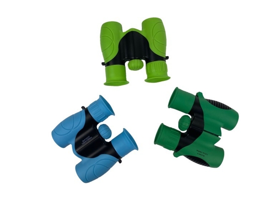 Toy Binoculars dei bambini di RoHS, binocolo di dimensione del bambino 8x21 resistente ai colpi