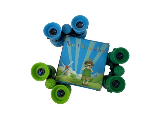 Toy Binoculars dei bambini di RoHS, binocolo di dimensione del bambino 8x21 resistente ai colpi