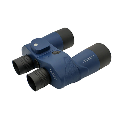 Telescopio militare blu, binocolo militare 10x50 con la bussola del telemetro