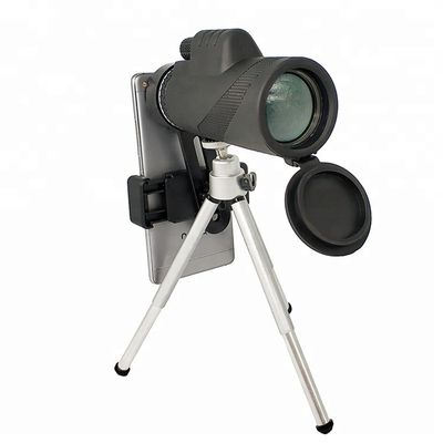 Cercando il telescopio del telefono cellulare di birdwatching, telescopio mobile della lente 12x50