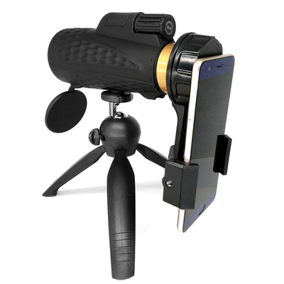 visione notturna bassa del telescopio del telefono cellulare di 18x62 HD Bak4 per gli adulti Birding che cerca escursione