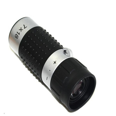 cannocchiali di portata di distanza di golf 7x18 argento nero 489ft/di 163m