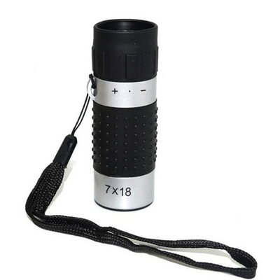 cannocchiali di portata di distanza di golf 7x18 argento nero 489ft/di 163m