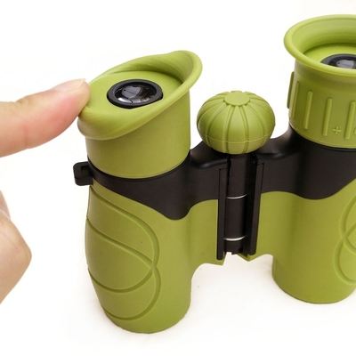 158m / Toy Binoculars Plastic Rubber dei bambini 8x21 di 1000m
