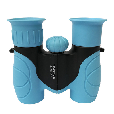 128m / prisma di tetto di plastica di Toy Binoculars 8x21 dei bambini di 384ft