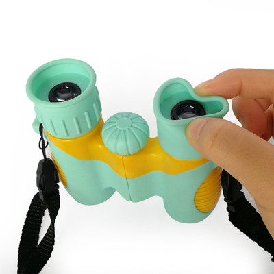 Plastica sicura per i bambini educativa del commestibile del binocolo 8x21