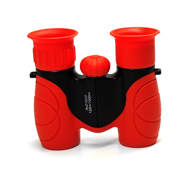 Gioco rosso di Toy Binoculars For Kids Outdoor del bambino 10x22