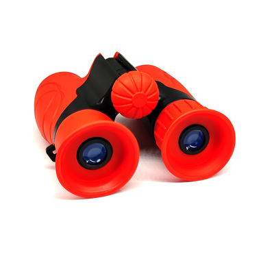 Gioco rosso di Toy Binoculars For Kids Outdoor del bambino 10x22