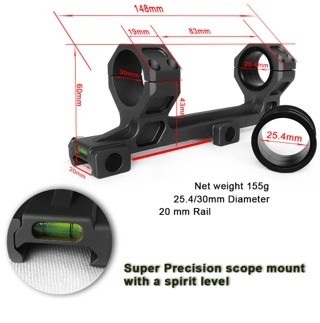 Anelli di supporto alluminosi di portata di Ring Mount 35mm del telescopio di ottica