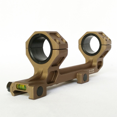 supporto di un pezzo doppio di portata del livello di spirito di Ring Telescope Tripod Accessories With della ferrovia di 20mm