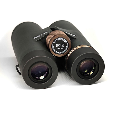 telescopio binoculare della lente di ED del prisma di 10X50 BAK4 impermeabile per l'esercito militare