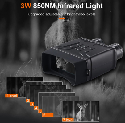 Cercare alto potere infrarosso 984ft degli occhiali di protezione del binocolo di visione notturna del toner di ottica