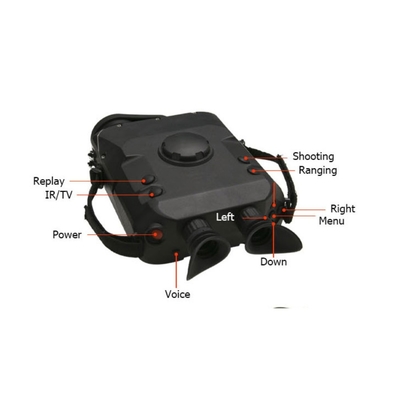 Binocolo raffreddato impermeabile IP68 del visore termico