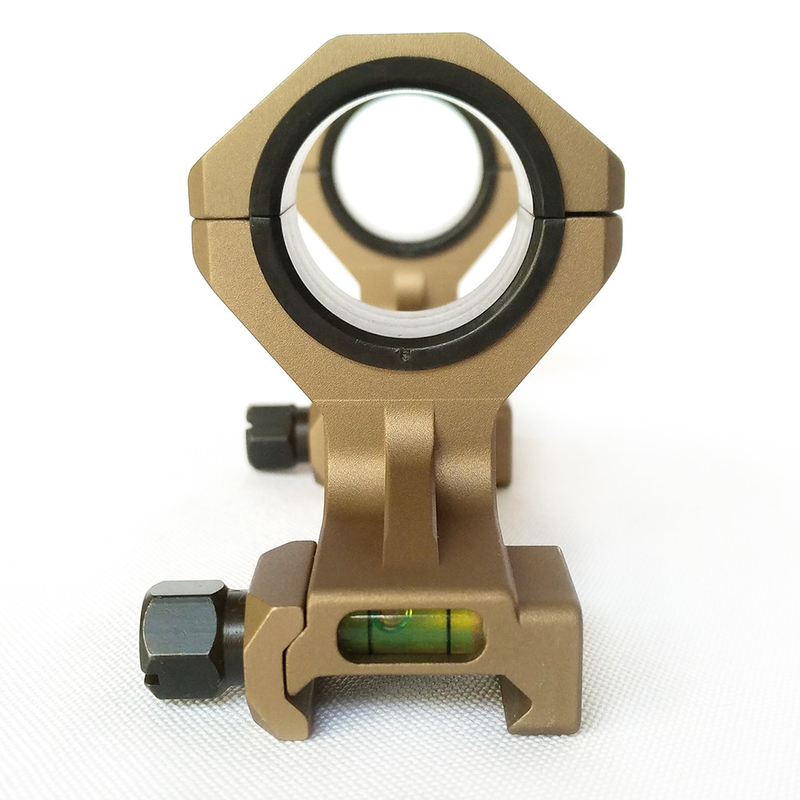 supporto di un pezzo doppio di portata del livello di spirito di Ring Telescope Tripod Accessories With della ferrovia di 20mm